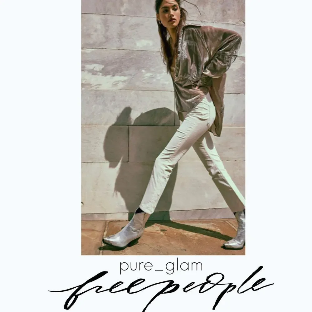 Free People velvet pants